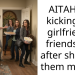 AITAH for kicking my girlfriends friends out after she told them my size