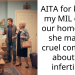 AITA for kicking my MIL out of our home after she made a cruel comment about my infertility?