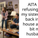 AITA for refusing to let my sister’s dog back in my house after it bit my husband?