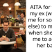 AITA for telling my ex (who left me for someone else) to move on when she asked me to accept her back?