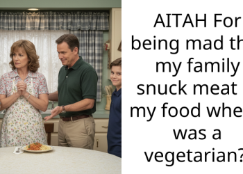 AITAH For being mad that my family snuck meat in my food when I was a vegetarian?