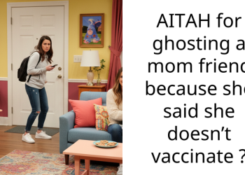 AITAH for ghosting a mom friend because she said she doesn’t vaccinate ?