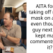 AITA for not taking off my face mask on a plane even though the guy next to me kept making comments about it?