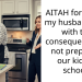 AITAH for letting my husband deal with the consequences of not preparing our kid for school?