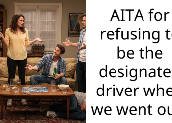 AITA for refusing to be the designated driver when we went out?