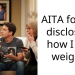 AITA for not disclosing how I lost weight?