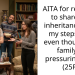 AITA for refusing to share my inheritance with my stepsister even though my family is pressuring me? (25F)