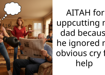AITAH for uppcutting my dad because he ignored my obvious cry for help