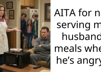 AITA for not serving my husband meals when he’s angry?