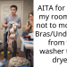 AITA for telling my roommate not to move my Bras/Underwear from the washer to the dryer?