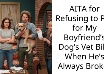 AITA for Refusing to Pay for My Boyfriend’s Dog’s Vet Bills When He’s Always Broke?