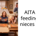 AITA for feeding my nieces pizza