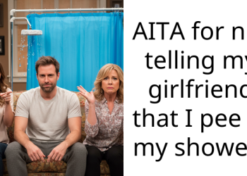 AITA for not telling my girlfriend that I p*e in my shower?