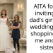 AITA for not inviting my dad’s girlfriend wedding dress shopping with me and my sisters?