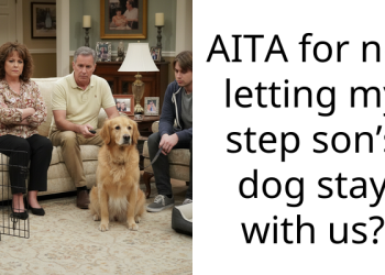 AITA for not letting my step son’s dog stay with us?