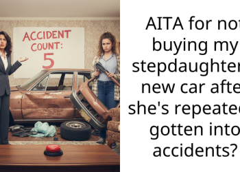 AITA for not buying my stepdaughter a new car after she’s repeatedly gotten into accidents?