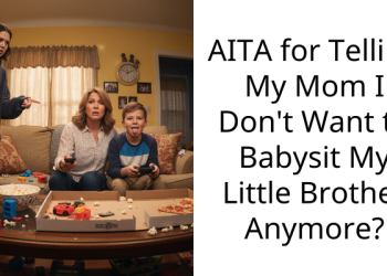 AITA for Telling My Mom I Don’t Want to Babysit My Little Brother Anymore?