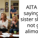 AITA for saying my sister should not get alimony?