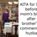 AITA for leaving before my mom’s birthday after my brother’s ugly comment at my husband?