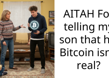 AITAH For telling my son that his Bitcoin isn’t real?