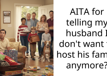 AITA for telling my husband I don’t want to host his family anymore?