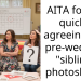 AITA for not quickly agreeing to a pre-wedding “sibling” photoshoot?