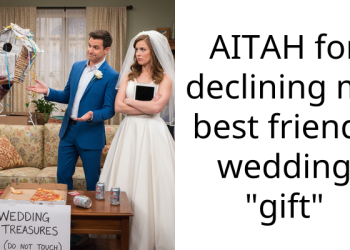 AITAH for declining my best friends wedding “gift”