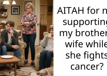 AITAH for not supporting my brother’s wife while she fights cancer?