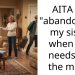 AITA for “abandoning” my sister when she needs me the most?