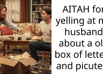 AITAH for yelling at my husband about a old box of letters and picutes?