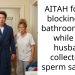 AITAH for not blocking the bathroom door while my husband collected a s**rm sample?