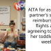 AITA for asking my partner’s sister to reimburse our flights after agreeing to babysit her toddler for a week?