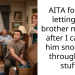 AITA for not letting my brother move in after I caught him snooping through my stuff?