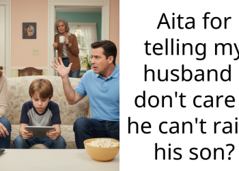 Aita for telling my husband I don’t care if he can’t raise his son?