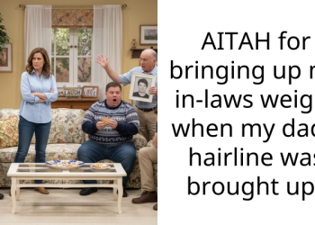 AITAH for bringing up my in-laws weight when my dad’s hairline was brought up?