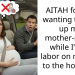 MIL expects me to pick her up while in labor and demands to be in delivery