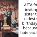 AITA for not inviting my sister to my oldest son’s birthday party because they hate eachother?