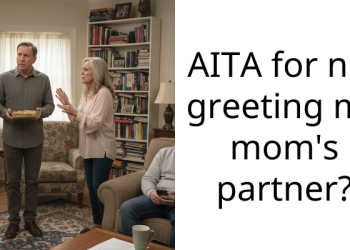 AITA for not greeting my mom’s partner?
