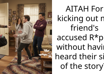 AITAH For kicking out my friend’s accused R*pist without having heard their side of the story?