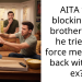 AITA for blocking my brother after he tried to force me to get back with my ex?
