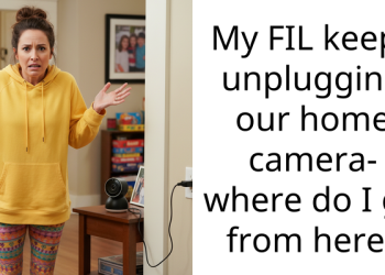 My FIL keeps unplugging our home camera- where do I go from here?