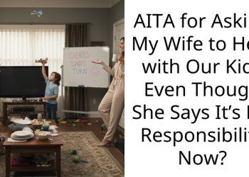 AITA for Asking My Wife to Help with Our Kids Even Though She Says It’s My Responsibility Now?