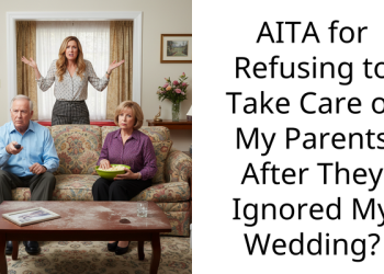 AITA for Refusing to Take Care of My Parents After They Ignored My Wedding?