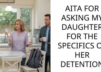 AITA FOR ASKING MY DAUGHTER FOR THE SPECIFICS OF HER DETENTION