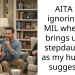 AITA for ignoring my MIL when she brings up my stepdaughter as my husband suggested?