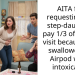 AITA for requesting my step-daughter pay 1/3 of her ER visit because she swallowed an Airpod while intoxicated