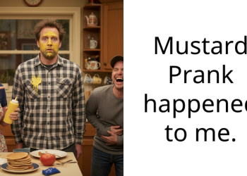 Mustard Prank happened to me.