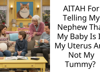 AITAH For Telling My Nephew That My Baby Is In My Uterus And Not My Tummy?