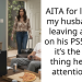 AITA for leaving my husband by leaving a note on his PS5, since it’s the only thing he pays attention to?