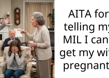 AITA for telling my MIL I can’t get my wife pregnant?